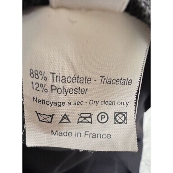 Lanvin Paris Ete Black Cocktail Party Dress Size 38 US 8 Alber Elbaz jewel - Picture 13 of 16